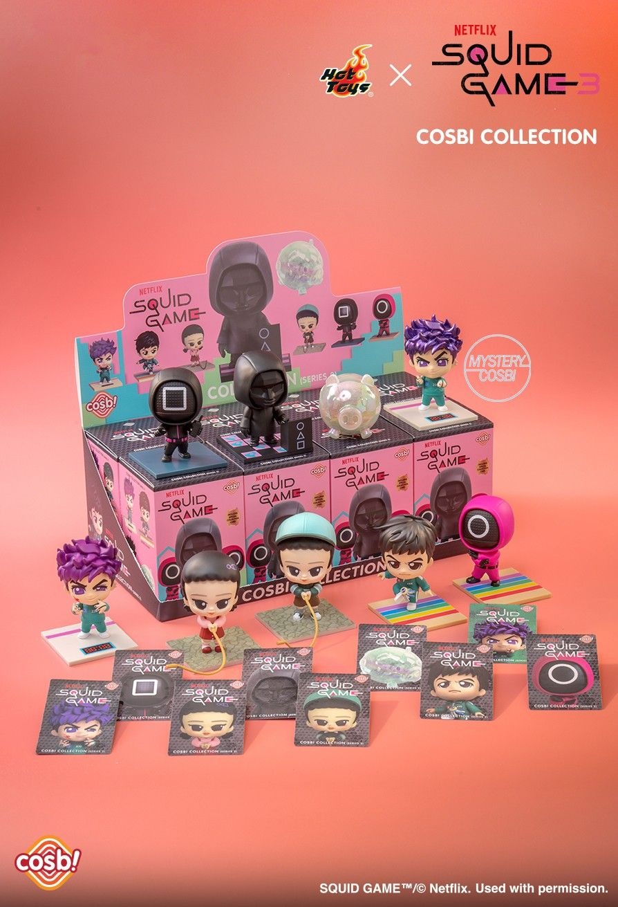 Hot Toys Squid Game Cosbi Collection Series 2 Cosbi Collection (Full set of 8)