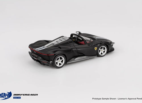 Load image into Gallery viewer, BBR 1/64 Ferrari Daytona SP3 Matt Black Diecast Model Car
