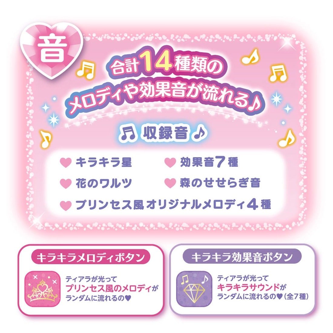 Takara Tomy Disney - Sparkling Sound Auxiliary Toilet Seat Disney Princess