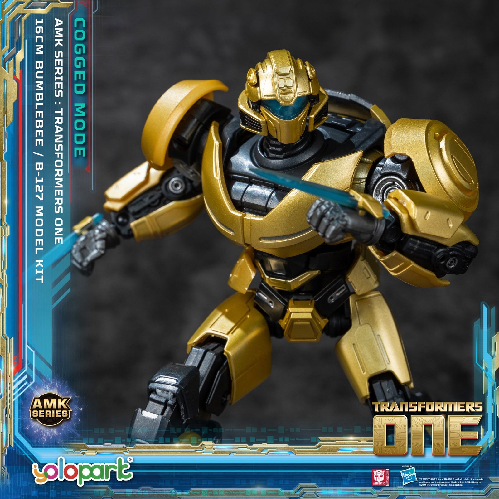 TRANSFORMERS ONE AMK (Cogged Mode) B-127 Bumblebee Model Kit