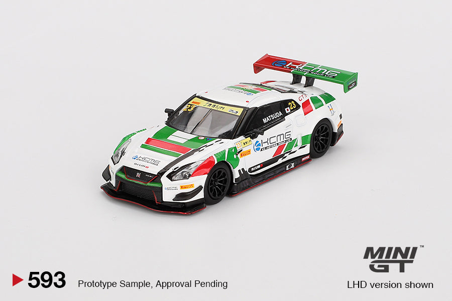 Mini GT #593 Nissan GT-R NISMO GT3 #23 KCMG 2018 FIA GT World Cup MO