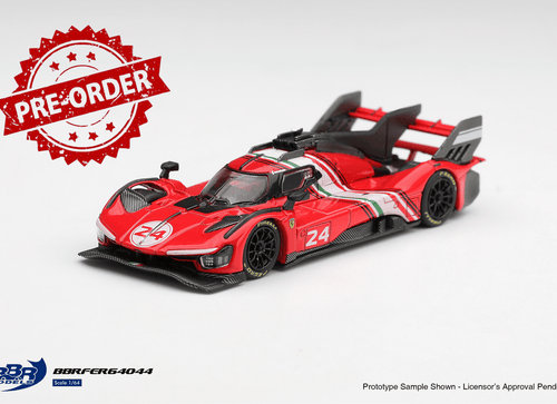 Load image into Gallery viewer, (Pre-order) BBR 1/64 Ferrari 499P Modificata Rosso Corsa (Red) Diecast Model Car
