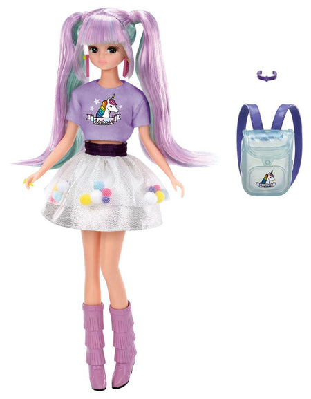 Takara Tomy Licca Chan Doll - Unicorn Mix Set