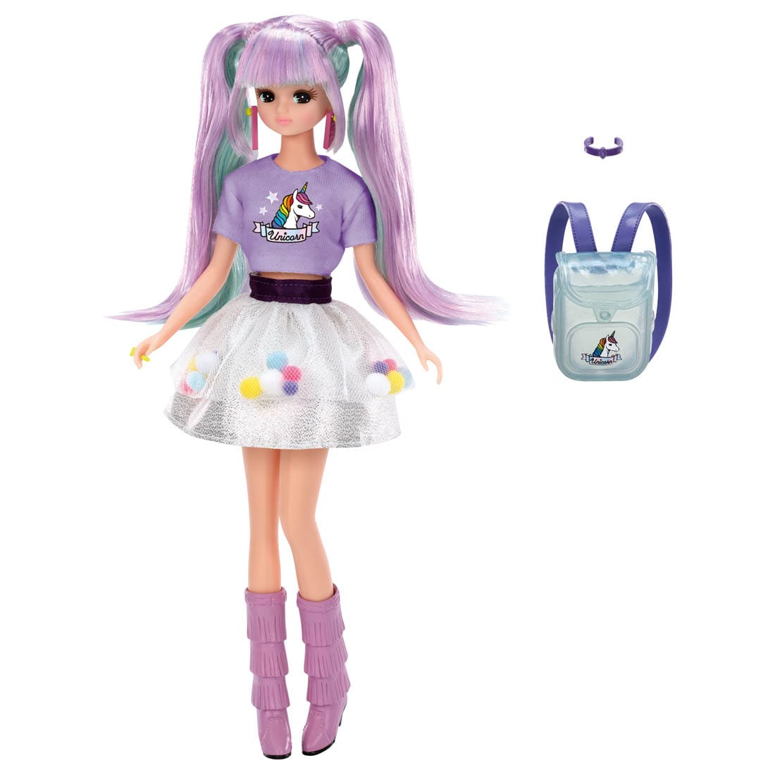 Takara Tomy Licca Chan Doll - Unicorn Mix Set