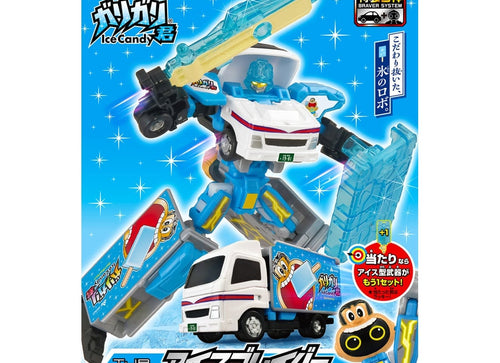 Load image into Gallery viewer, Takara Tomy Tomica Job Braver TJBEX Ice Braver Garigari Kun Transport Truck
