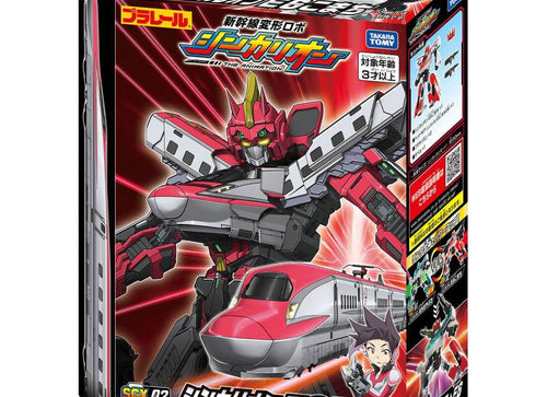 Load image into Gallery viewer, Takara Tomy Shinkansen SGX02 Transforming Robot Shinkalion E6 Komachi Plarail
