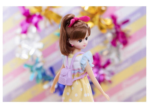 Load image into Gallery viewer, Takara Tomy Licca Chan Doll Dress - LW-13 Cutie Cheerleader

