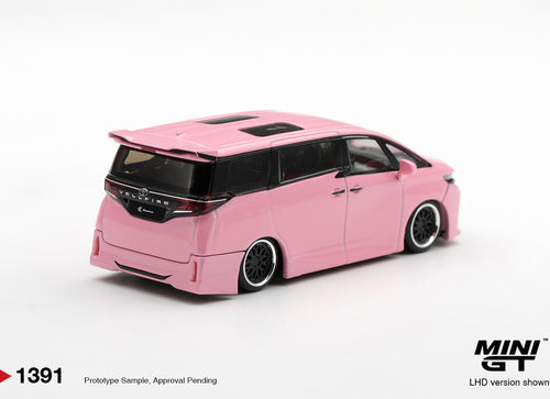 Load image into Gallery viewer, (Pre-order) Mini GT #1391 Toyota Vellfire 40 KUHL Metallic Pink Diecast RHD
