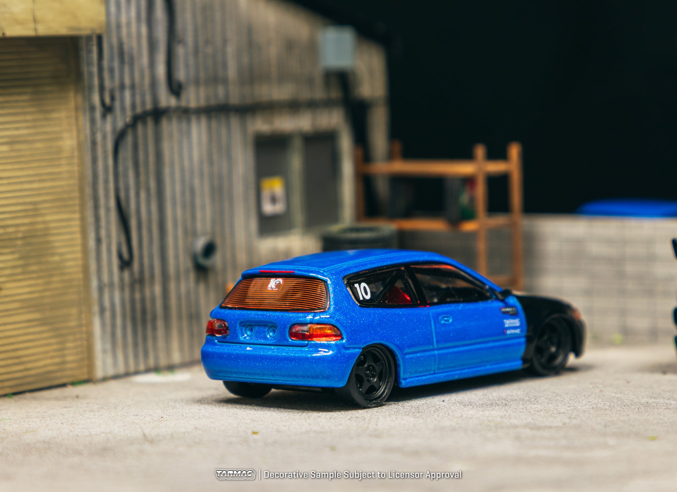 Tarmac Works Honda Civic EG6 Tarmac Works 10th Anniversary Model Car