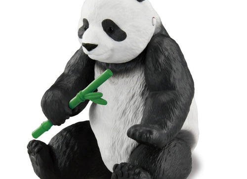 Load image into Gallery viewer, Takara Tomy Ania AL-27 Giant Panda with Bamboo Animal Figure
