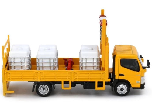 Load image into Gallery viewer, Tiny City 200 Die-cast Model Car - MITSUBISHI FUSO Canter Warning Sign Vehicle
