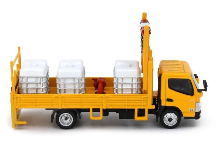 Tiny City 200 Die-cast Model Car - MITSUBISHI FUSO Canter Warning Sign Vehicle