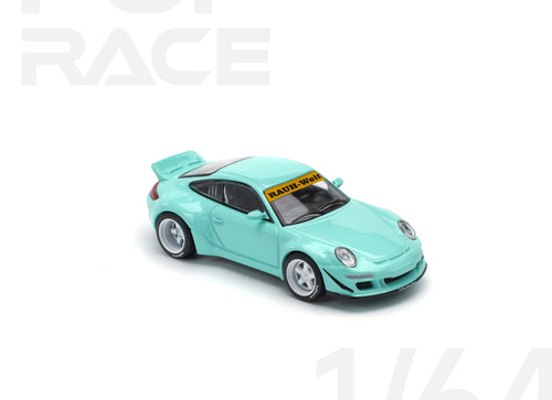 Load image into Gallery viewer, POPRACE 1/64 RWB 997 BLUE Diecast Model Car
