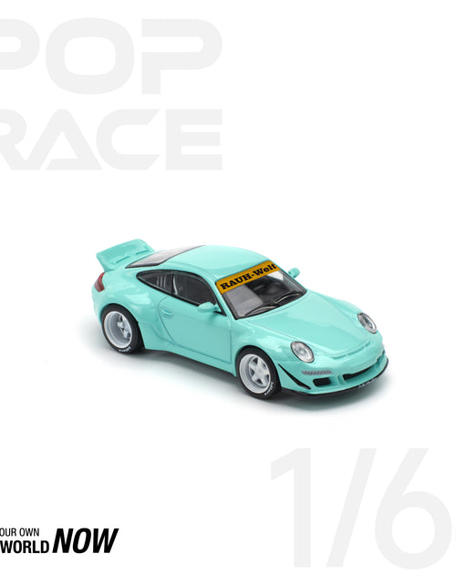 Load image into Gallery viewer, POPRACE 1/64 RWB 997 BLUE Diecast Model Car
