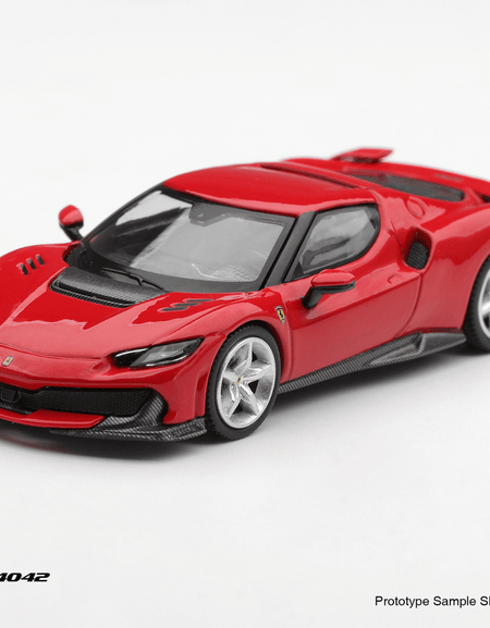 (Pre-order) BBR 1/64 Ferrari 296 Speciale Rosso Corsa (Red) Diecast Model Car