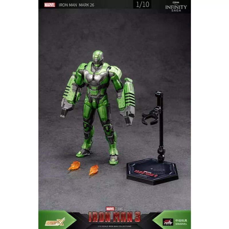 ZD Toys Marvel Avengers 1/10 Iron Man MK26 Action Figure