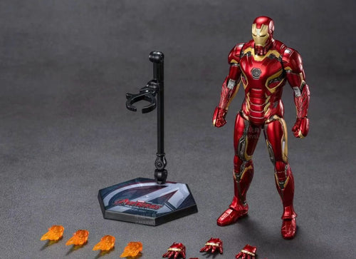 Load image into Gallery viewer, ZD Toys Marvel Avengers 1/10 Iron Man MK45 Action Figure Set
