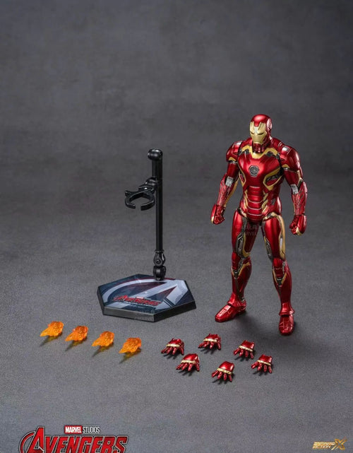 Load image into Gallery viewer, ZD Toys Marvel Avengers 1/10 Iron Man MK45 Action Figure Set
