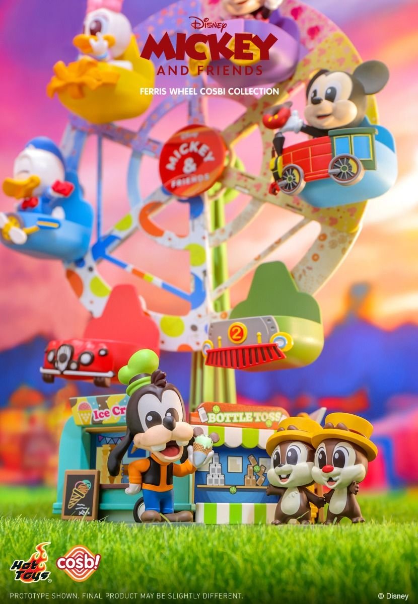 Hot Toys Disney Mickey & Friends Ferris Wheel Cosbi Collection Full Set of 6