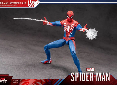 Load image into Gallery viewer, ZD Toys Marvel Avengers 1/10 Spider-Man Advanced Suit Action Figure Set
