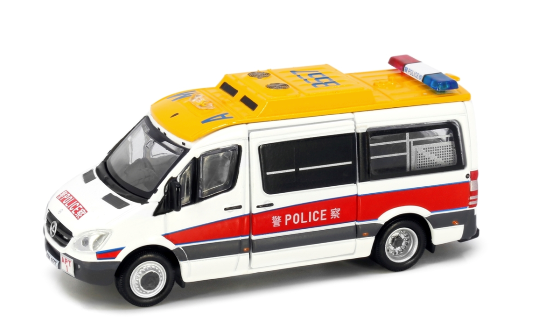 Tiny City 97 Die-cast Model Car - Mercedes-Benz Sprinter Police APT (AM8557)