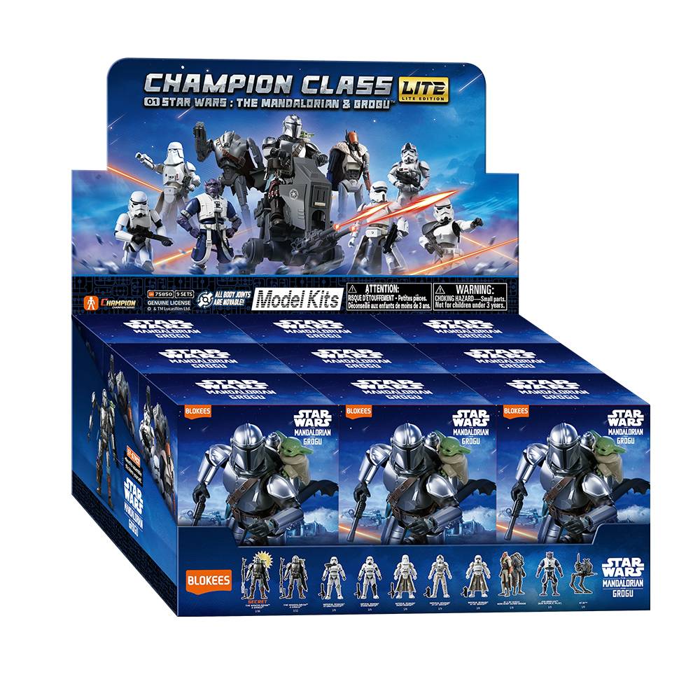 Blokees Star Wars The Mandalorian and Grogu CC LITE Series 01 (Full Set of 9)