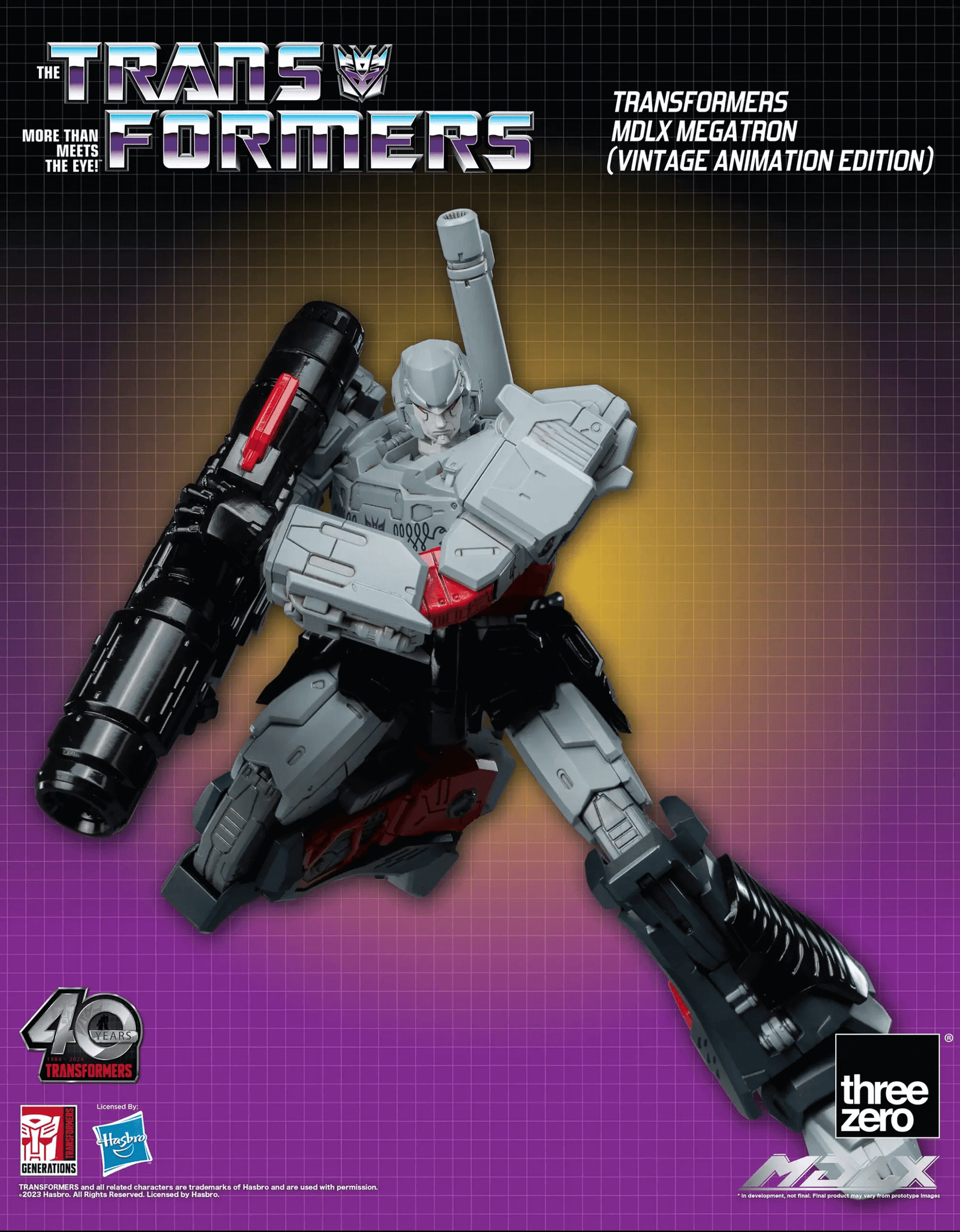 Threezero MDLX Transformers MDLX Megatron  (Vintage Animation Ed.)