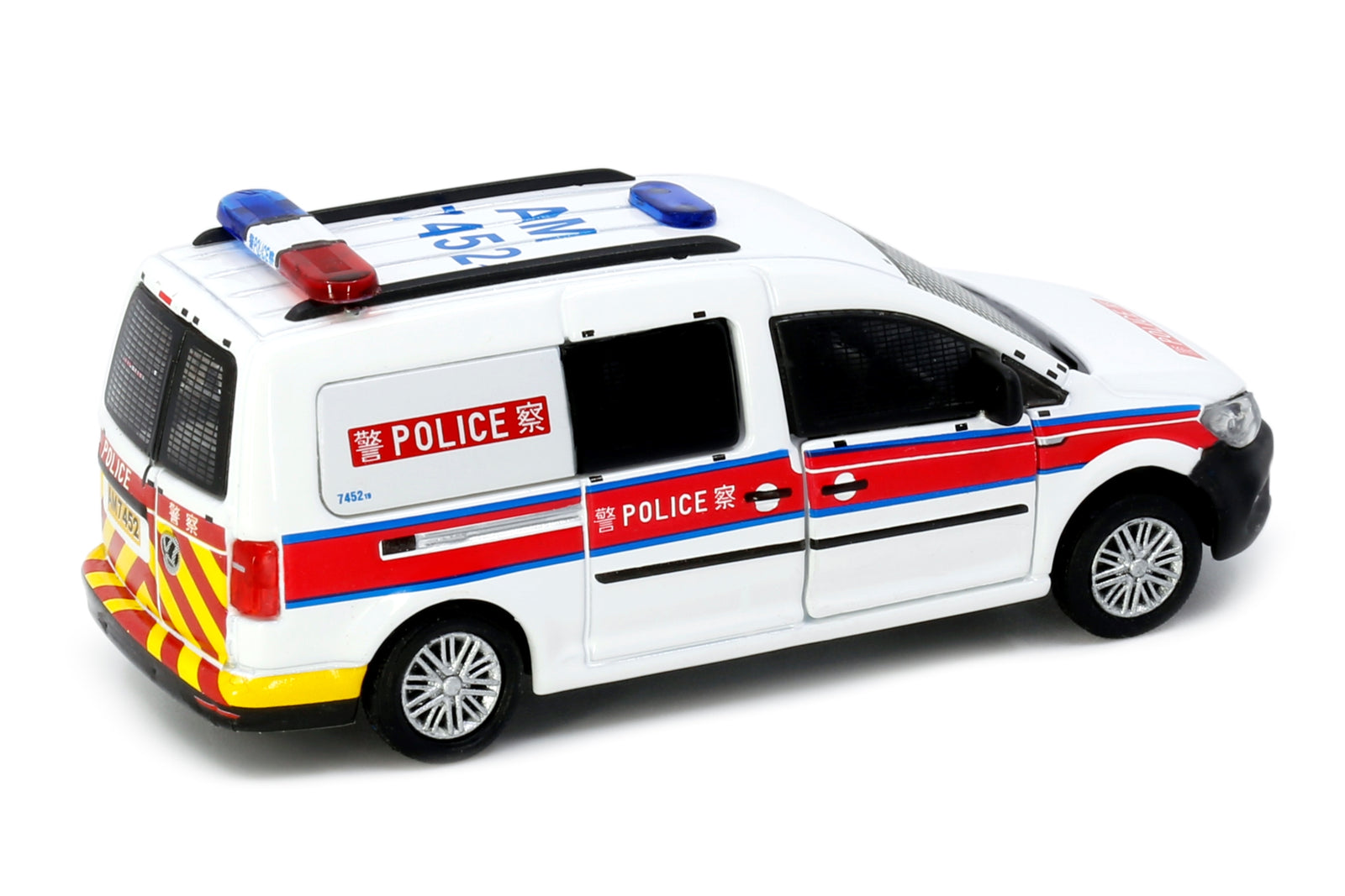 Tiny City 80 Die-cast Model Car - Volkswagen Caddy Police (AM7452)