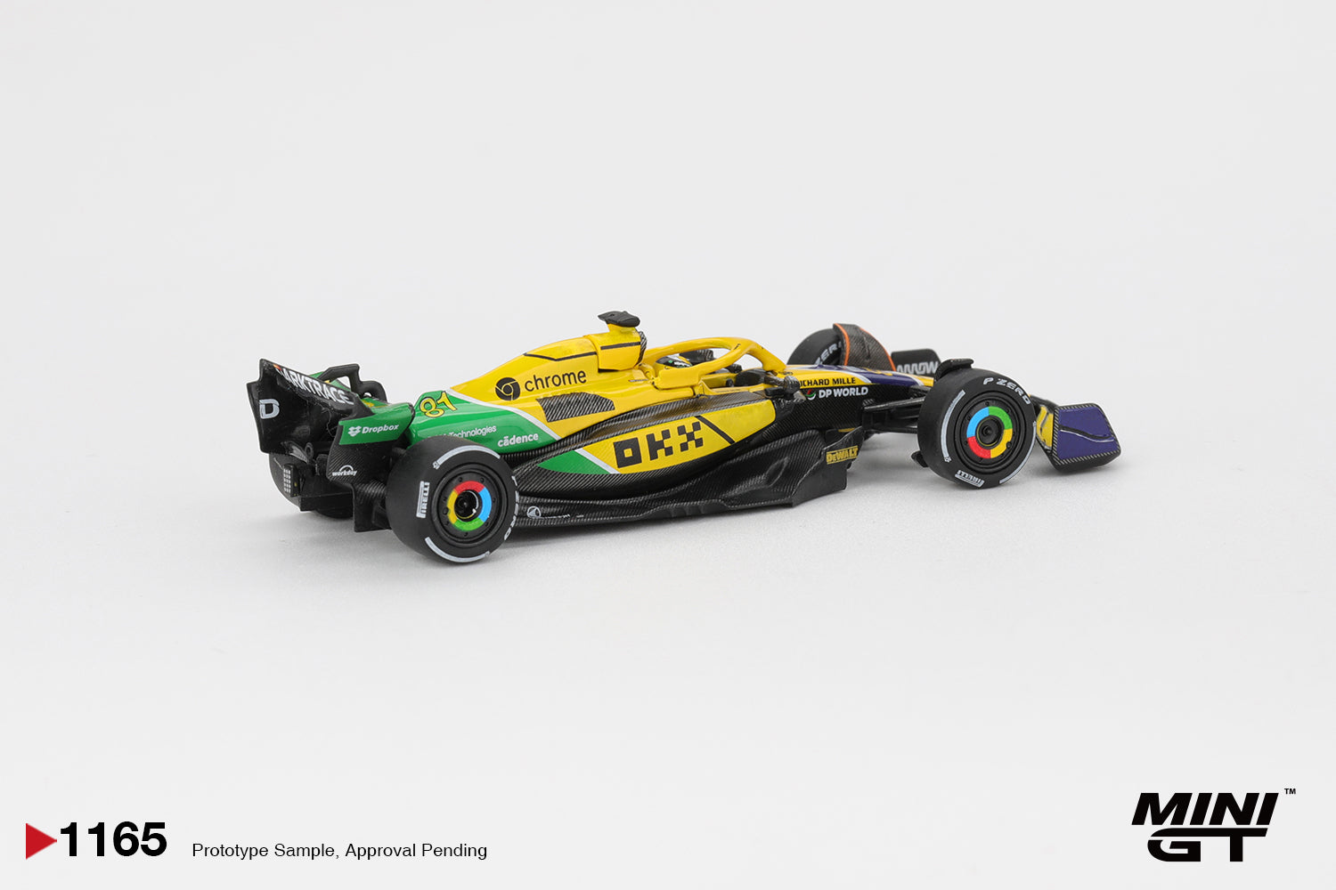(Pre-order) MINI GT #1165 McLaren MCL38 #81 Oscar Piastri 2024 F1 2024 Monaco GP