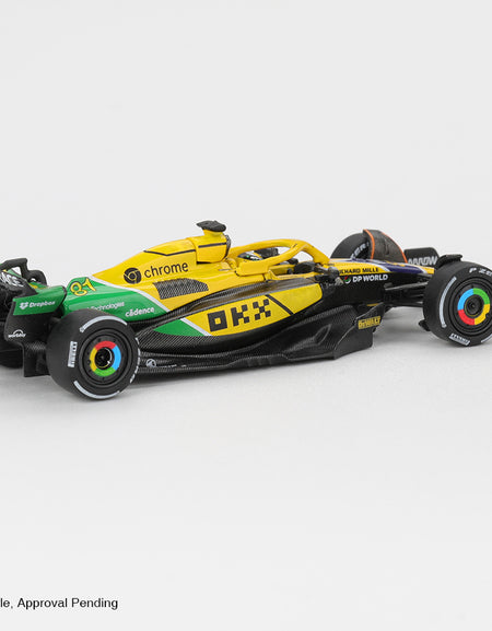 MINI GT #1165 McLaren MCL38 #81 Oscar Piastri 2024 F1 2024 Monaco GP