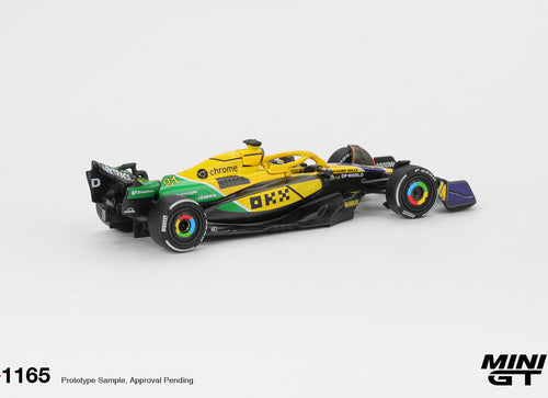 Load image into Gallery viewer, (Pre-order) MINI GT #1165 McLaren MCL38 #81 Oscar Piastri 2024 F1 2024 Monaco GP

