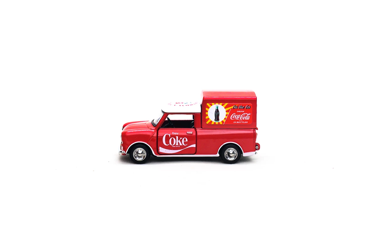 Tiny City Die-cast Model Car - 1/50 Morris Mini Pickup Coca-Cola