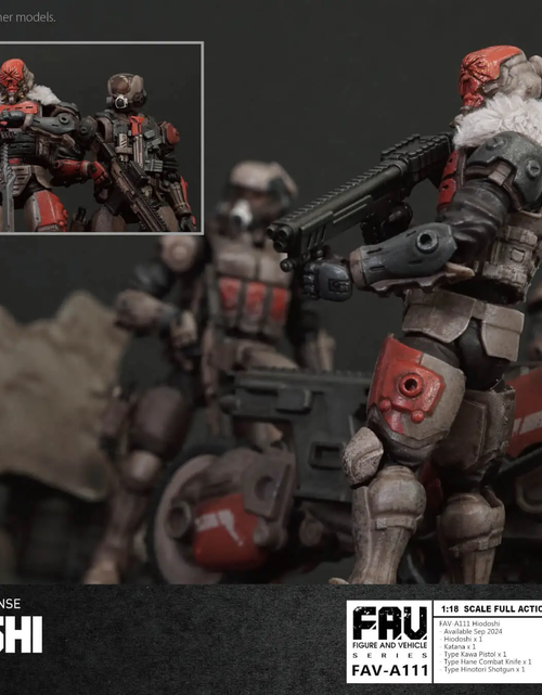 Load image into Gallery viewer, TOYS ALLIANCE x Acid Rain FAV-A111 Hiodoshi 1:18 Figure
