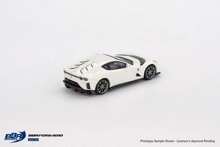 BBR 1/64  Ferrari 812 Competizione Bianco Avus Diecast Model Car