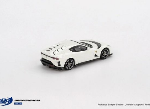 Load image into Gallery viewer, BBR 1/64  Ferrari 812 Competizione Bianco Avus Diecast Model Car

