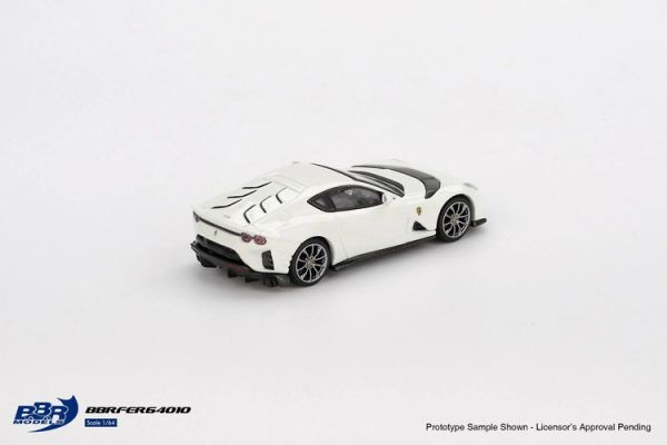 BBR 1/64  Ferrari 812 Competizione Bianco Avus Diecast Model Car
