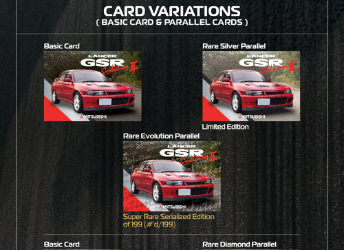 Load image into Gallery viewer, Tarmac Works 1/64 Mitsubishi Lancer GSR Evolution II Red Model Car
