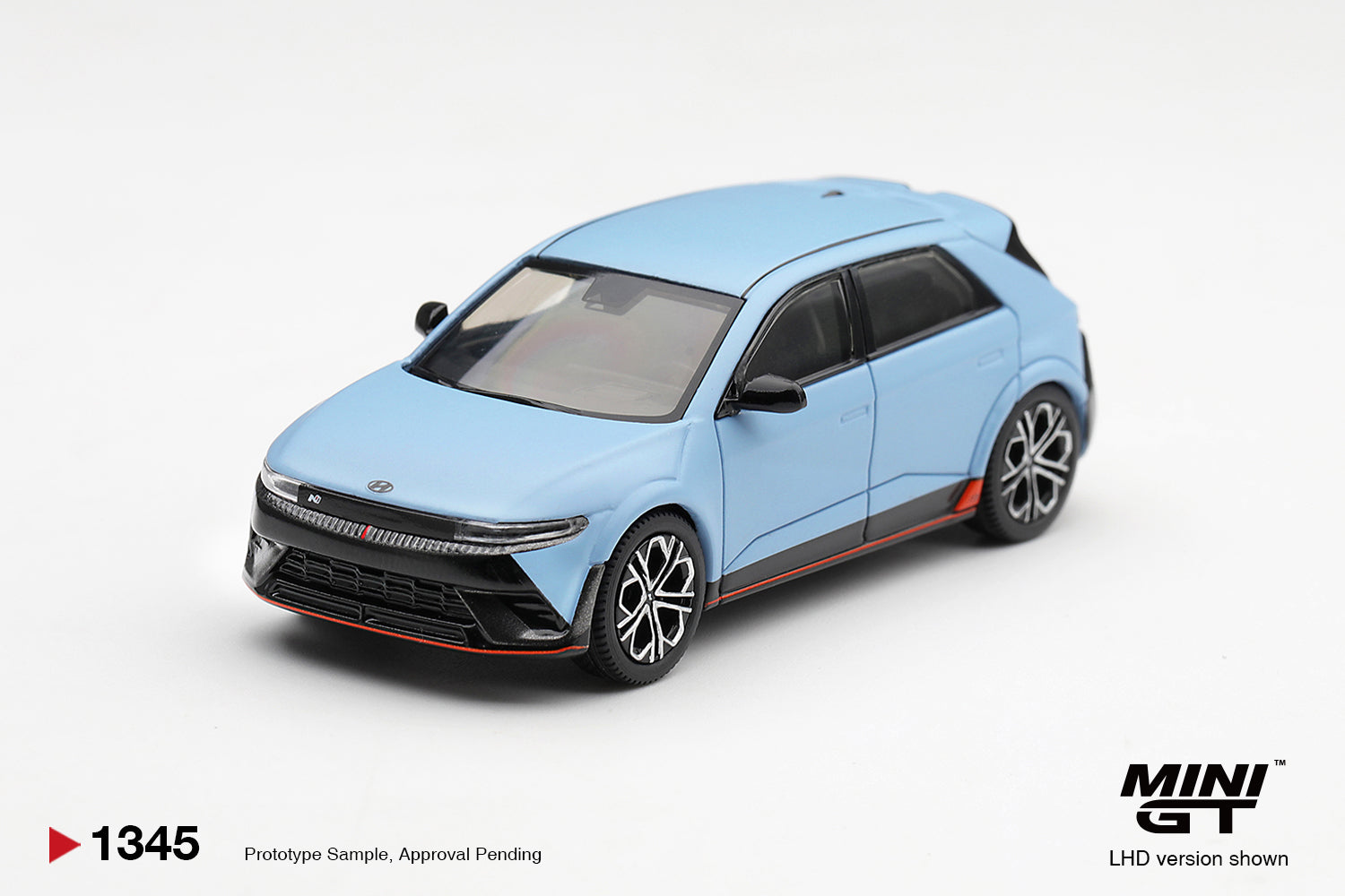 (Pre-order) Mini GT #1345 Hyundai Ioniq 5 N Performance Blue Matt LHD