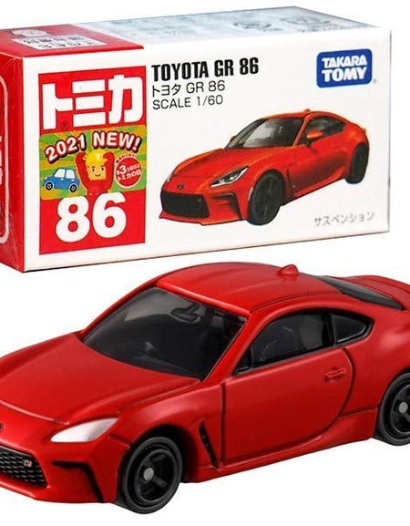 Takara Tomy Tomica Die-cast Model Car No86 - Toyota GR 86 (SPX26T)
