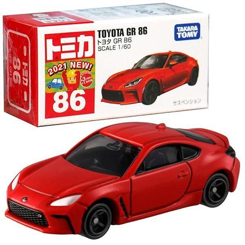 Load image into Gallery viewer, Takara Tomy Tomica Die-cast Model Car No86 - Toyota GR 86 (SPX26T)
