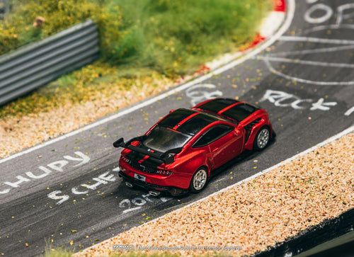 Load image into Gallery viewer, (Pre-order) Tarmac Works 1/64 Ford Mustang GTD Red Diecast Model Car
