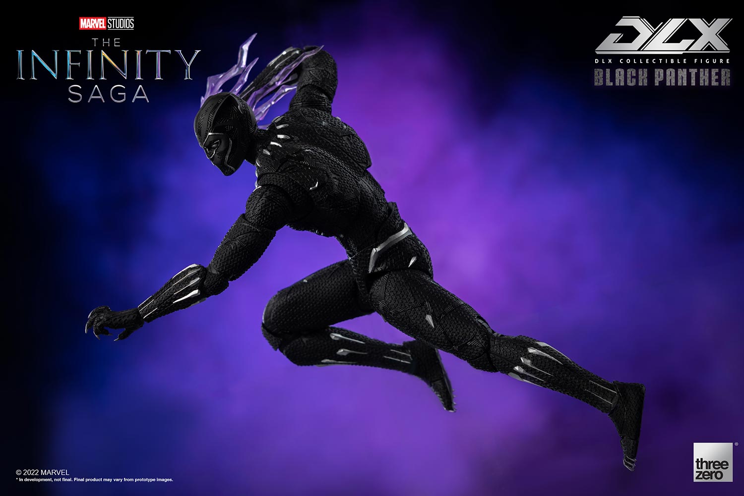ThreeZero Marvel Studios The Infinity Saga DLX Black Panther Figure