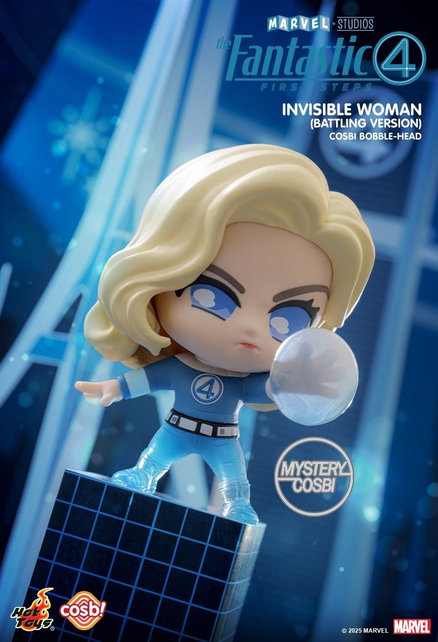 Hot Toys The Fantastic Four: First Steps Cosbi Bobble-Head Collection Full set 6