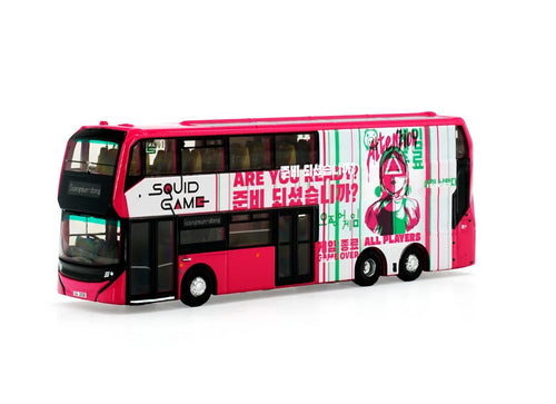 Load image into Gallery viewer, Tiny City 1/110 Die-cast Model Car - Enviro500EV Electric Bus (Squid Game S2)

