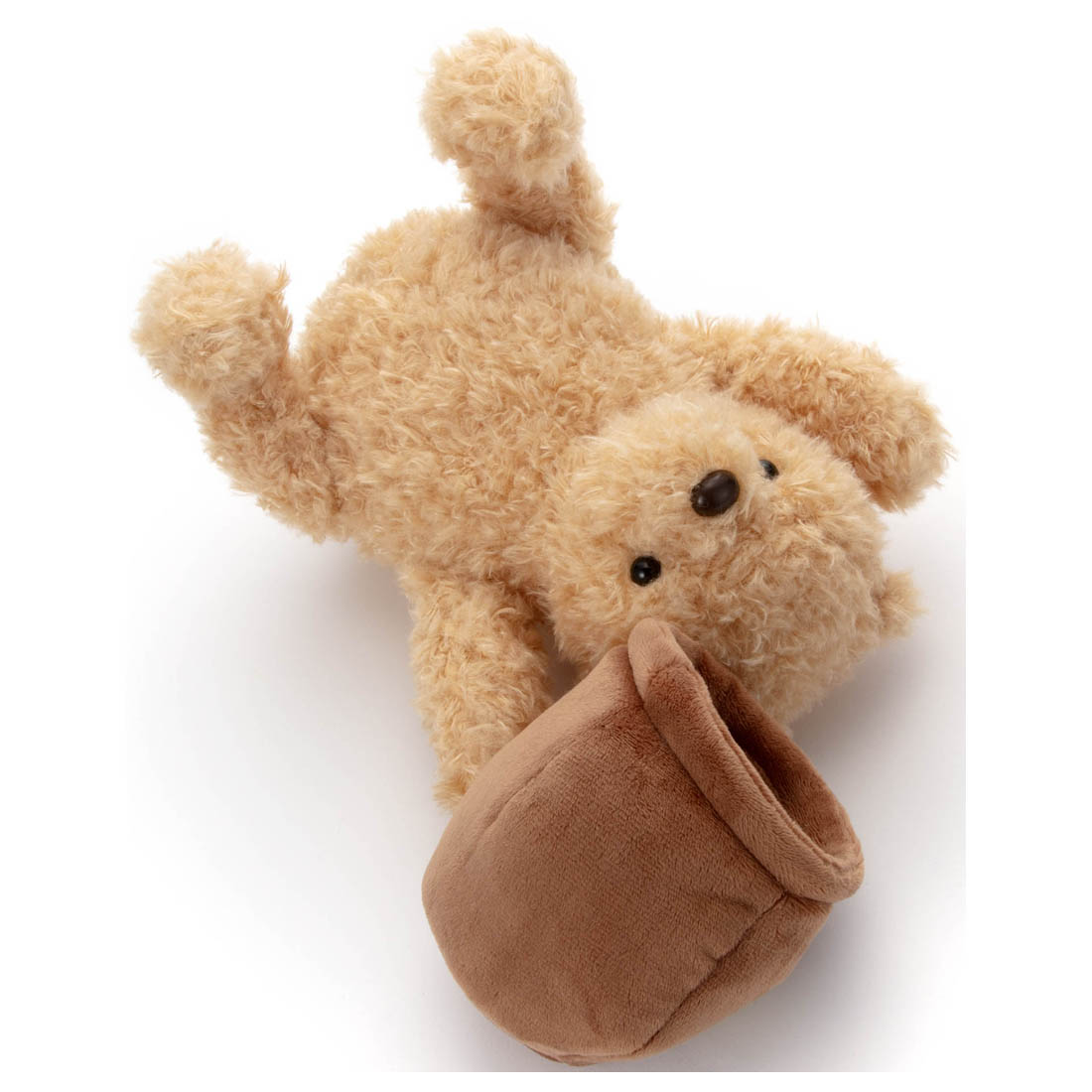 Takara Tomy Disney Soft Plush Toy - Classic Honey Pot Winnie The Pooh (S Size)