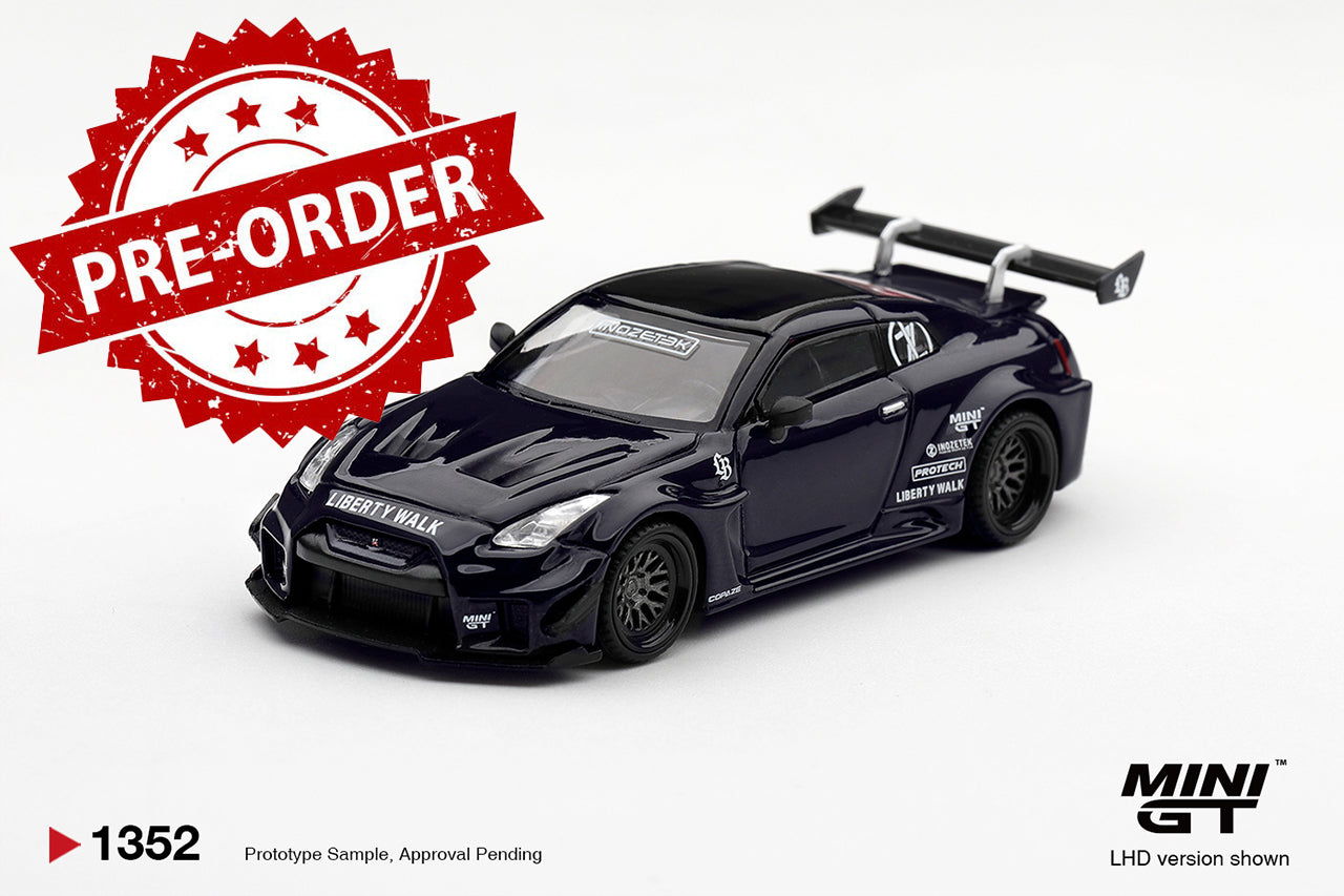 (Pre-order) Mini GT #1352 LB-Silhouette WORKS GT NISSAN 35GT-RR Ver.2 INOZETEK