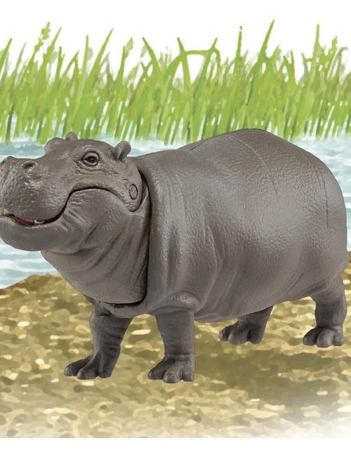 Load image into Gallery viewer, Takara Tomy ANIA AS-06 Hippopotamus (Floatee Ver)  animal Action Figure
