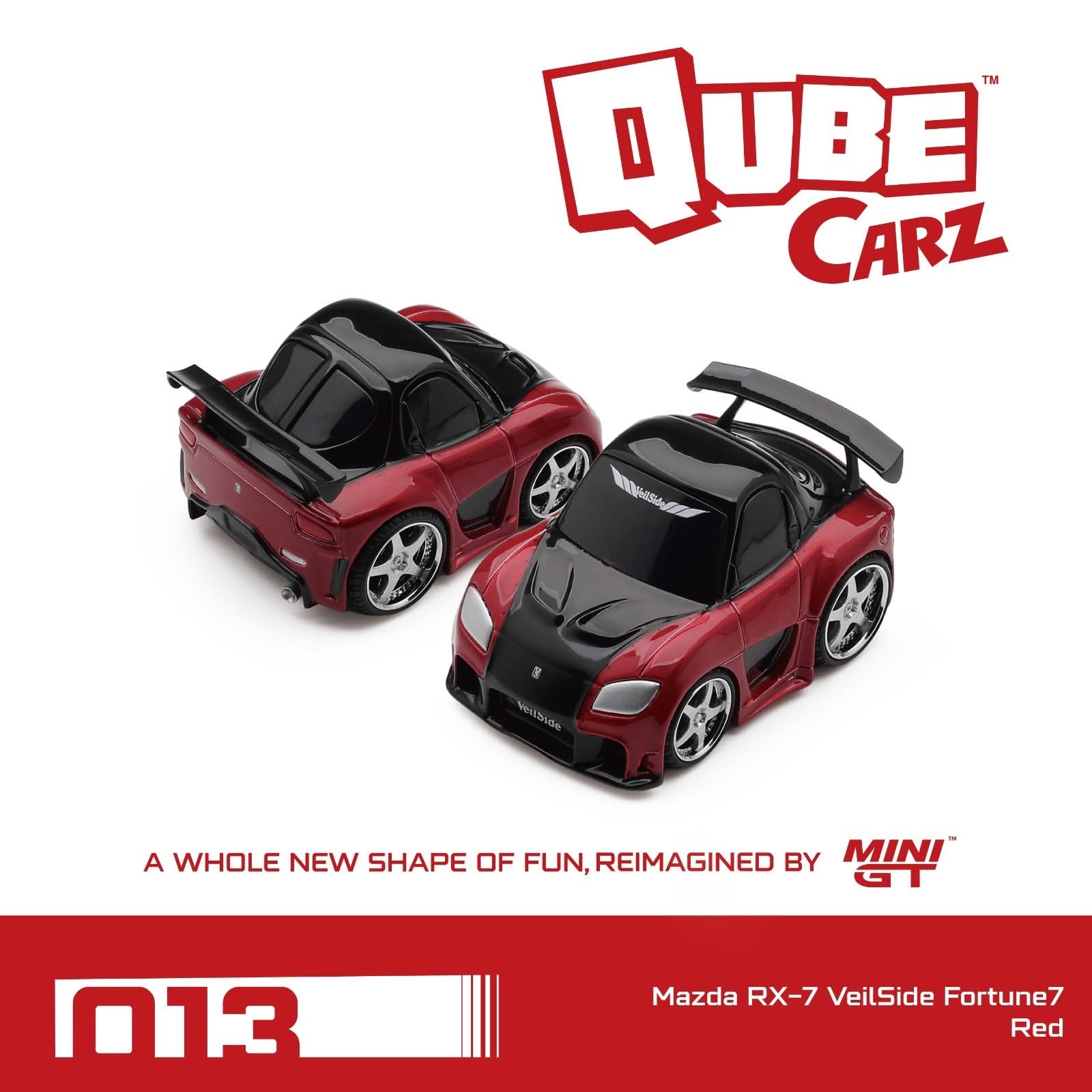 Mini GT QubeCarz Series 3 #011-015 Full Set of 6 Model Car