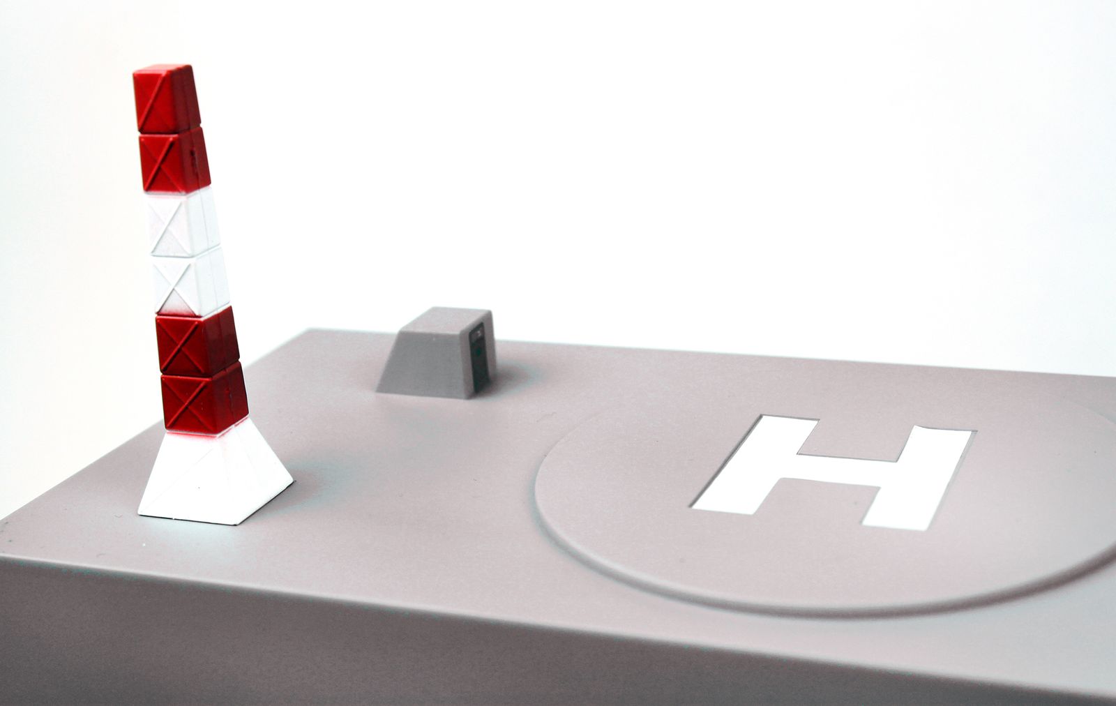 TINY Hong Kong City  1:64 Bd2 Police Station Building Set Street Diorama Model