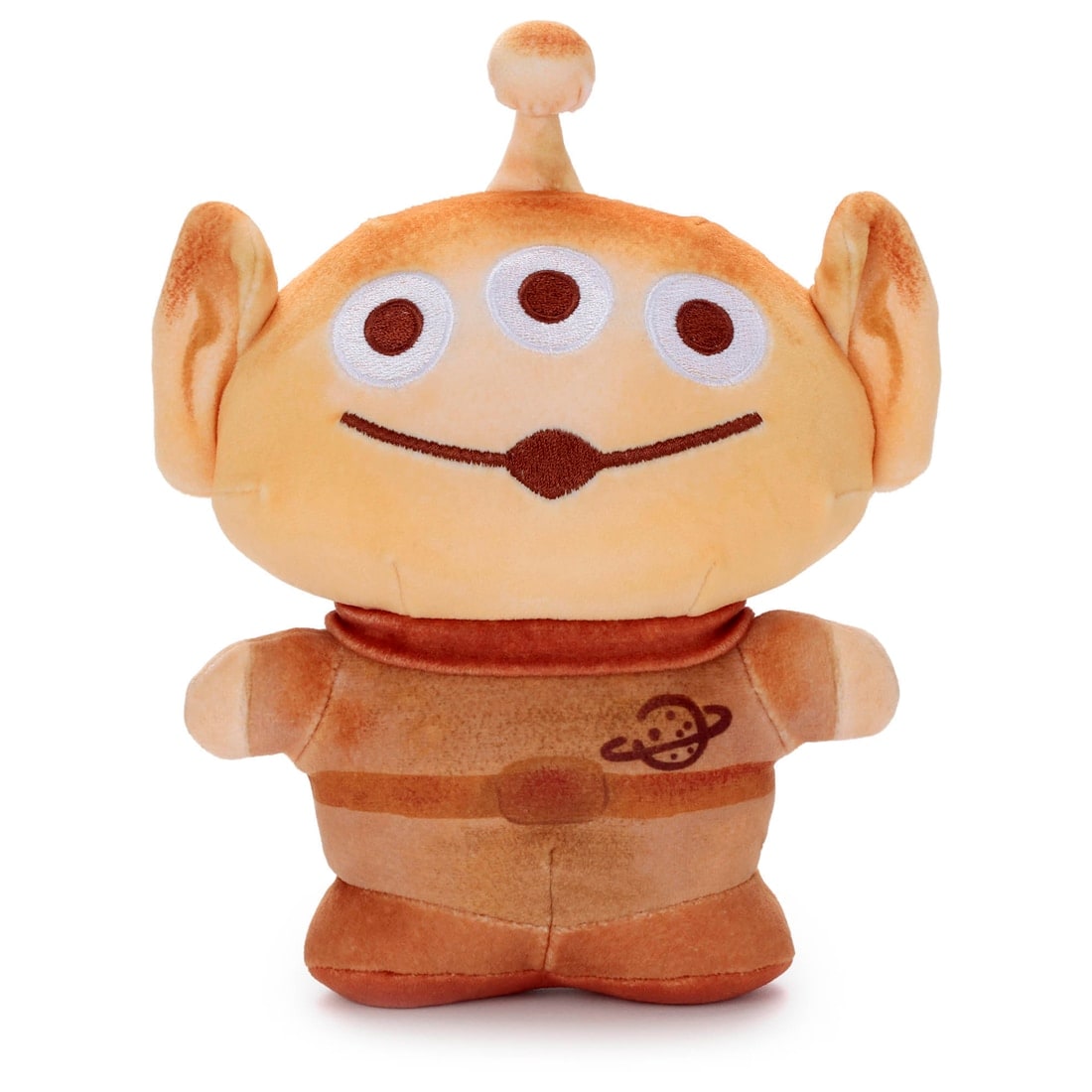 Takara Tomy Arts Pixar Character Nui Bread Plush Toy S - Alien Character Bread